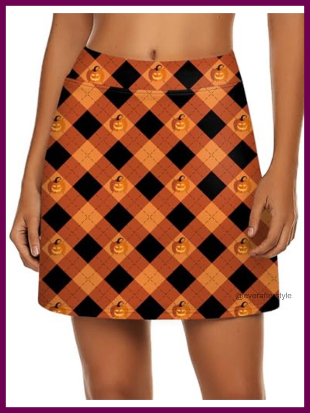 Ekouaer Women's Lightweight Tennis Skort Golf Skirt with Shorts Liner